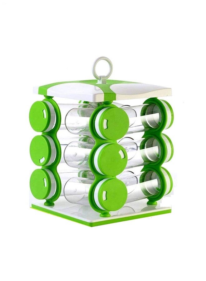 توب هافين صندوق توابل توبهافن 12 في 1 للمطبخ مع رف دوار (رفوف/حاويات توابل للتخزين) - Image 2